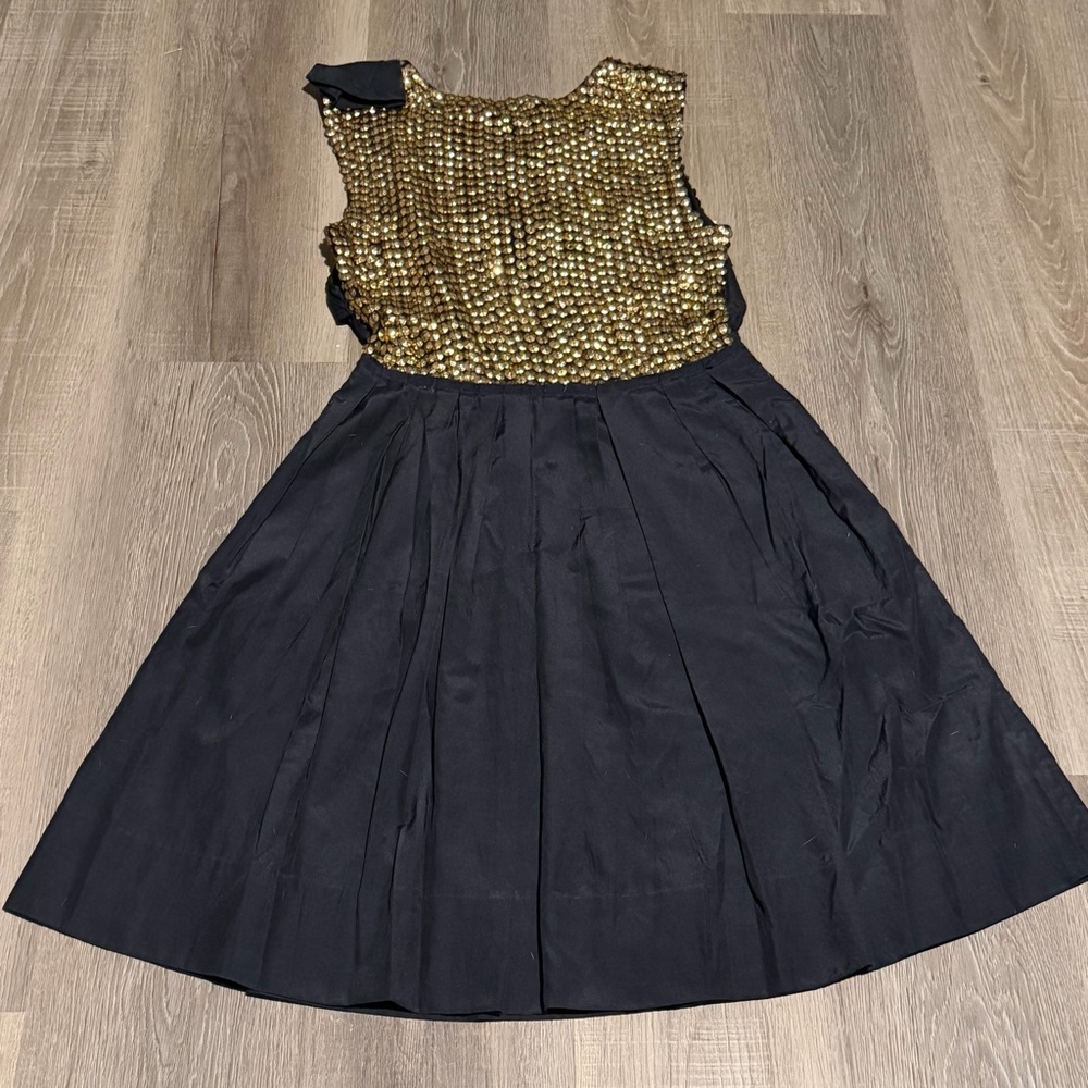 3.1 Phillip Lim Gold and Black Dress